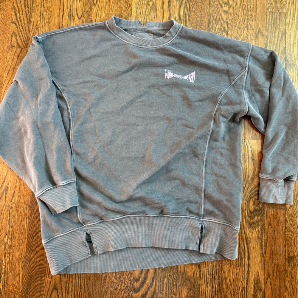 Aerie Gray Ghostbusters Sweater & Pants Set